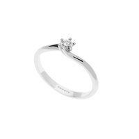 Ringe Comete Dame Solitari in Weißgold Diamante 0.09 Ct ANB 2512 - ANB 2512